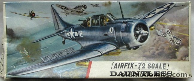 Airfix 1/72 Douglas SBD-3 or SBD-5 Dauntless - Type Three Logo Issue, 252 plastic model kit